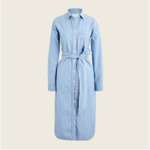 J.Crew Classic-fit chambray shirtdress